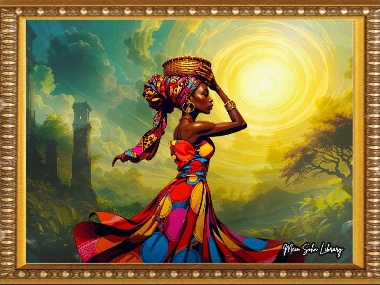 Sunlight Grace – Framed Wall Art