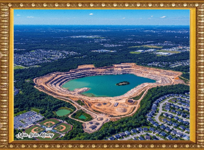 Vast Quarry – Framed Wall Art